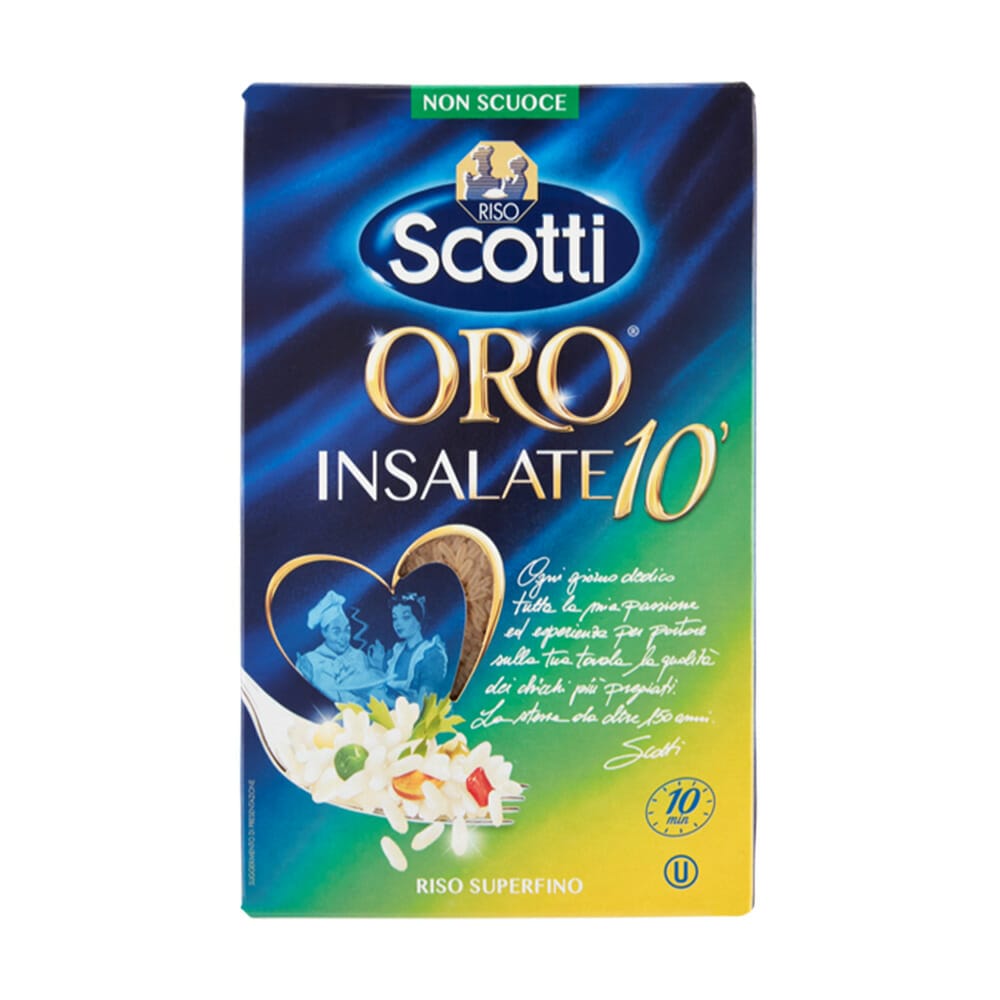 Scotti Riso Oro Insalate - 1 Kg - Vico Food Box