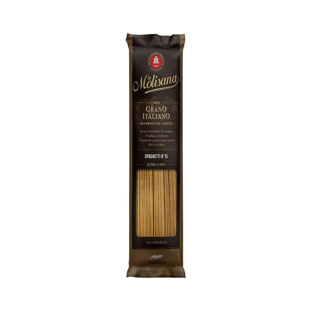 La Molisana 15 Whole Grain Spaghetti - 500 gr - Vico Food Box