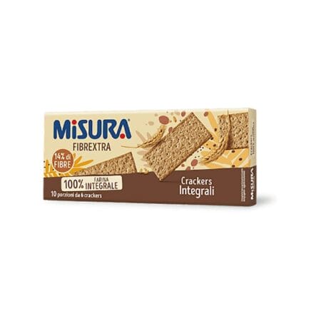 Misura Crackers Integrali Fibrextra - 385 gr
