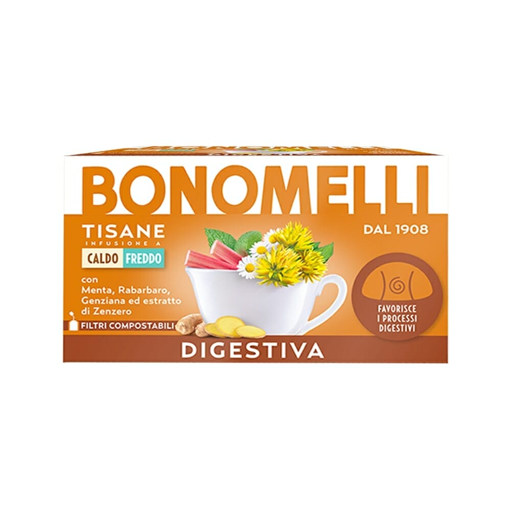 Bonomelli Tisana Digestiva - 16 Filtri - Vico Food Box