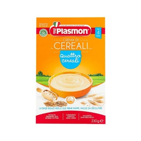 Plasmon Crema ai 4 Cereali 4 Mesi - 230 gr