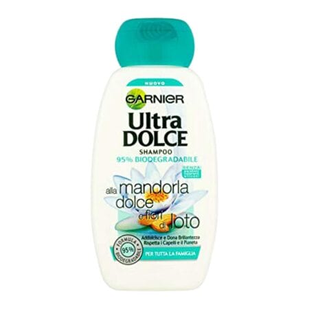 Garnier Ultra Dolce Shampoo Mandorla e Fiori di Loto - 300 ml