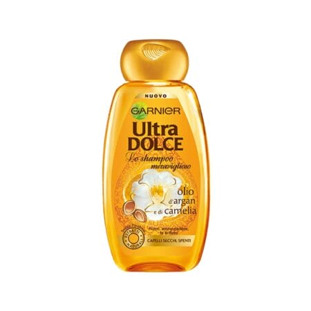 Garnier Ultra Dolce Shampoo Olio d'Argan e Camelia - 300 ml