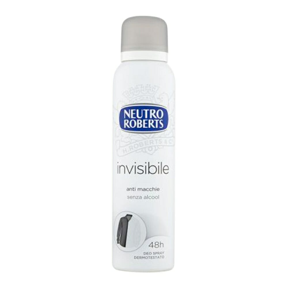 Neutro Roberts Deodorante Spray Invisible - 150 ml 🚚 Europa+UK