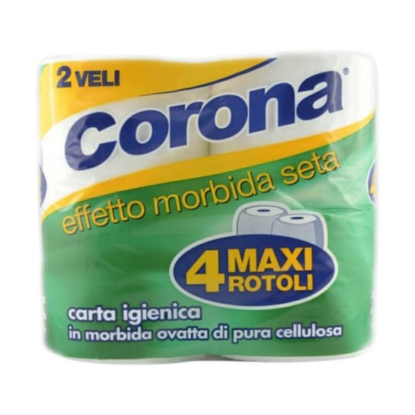 Corona Carta Igienica Rotoli Maxi - 4 pz