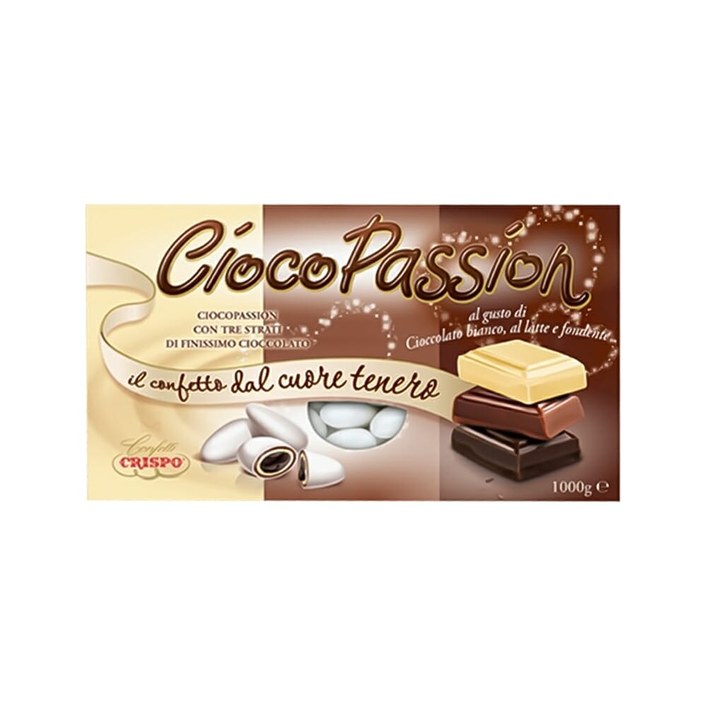 Crispo Confetti Ciocopassion Tris Cioccolato - 1 Kg