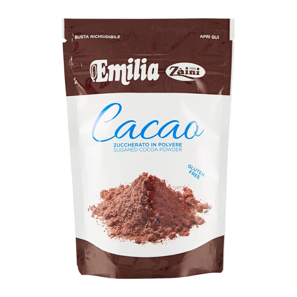 Zaini Emilia Cacao Zuccherato in Polvere - 150 gr