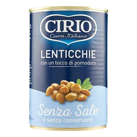 Cirio Lenticchie Senza Sale - 410 gr