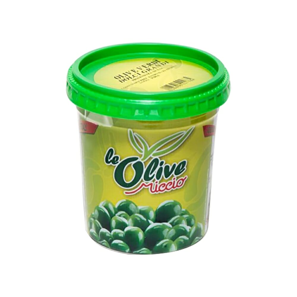 Miccio Olive Verdi - 550 gr