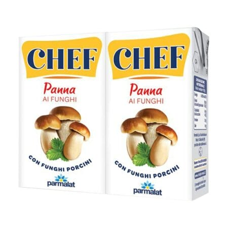Parmalat Panna Chef Funghi Porcini - 2 x 125 ml