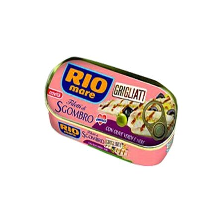 Rio Mare Sgombro Grigliato con Olive - 120 gr