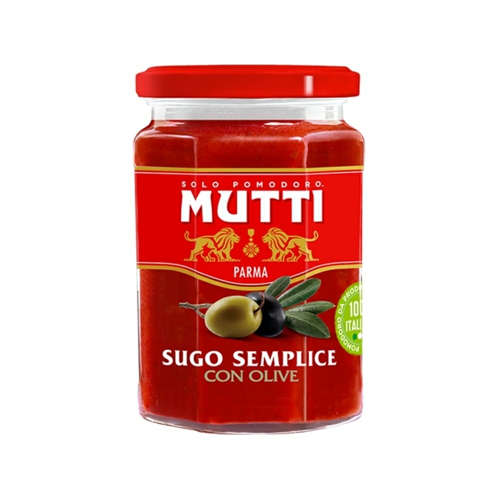 Mutti Sugo Pomodoro con Olive - 280 gr