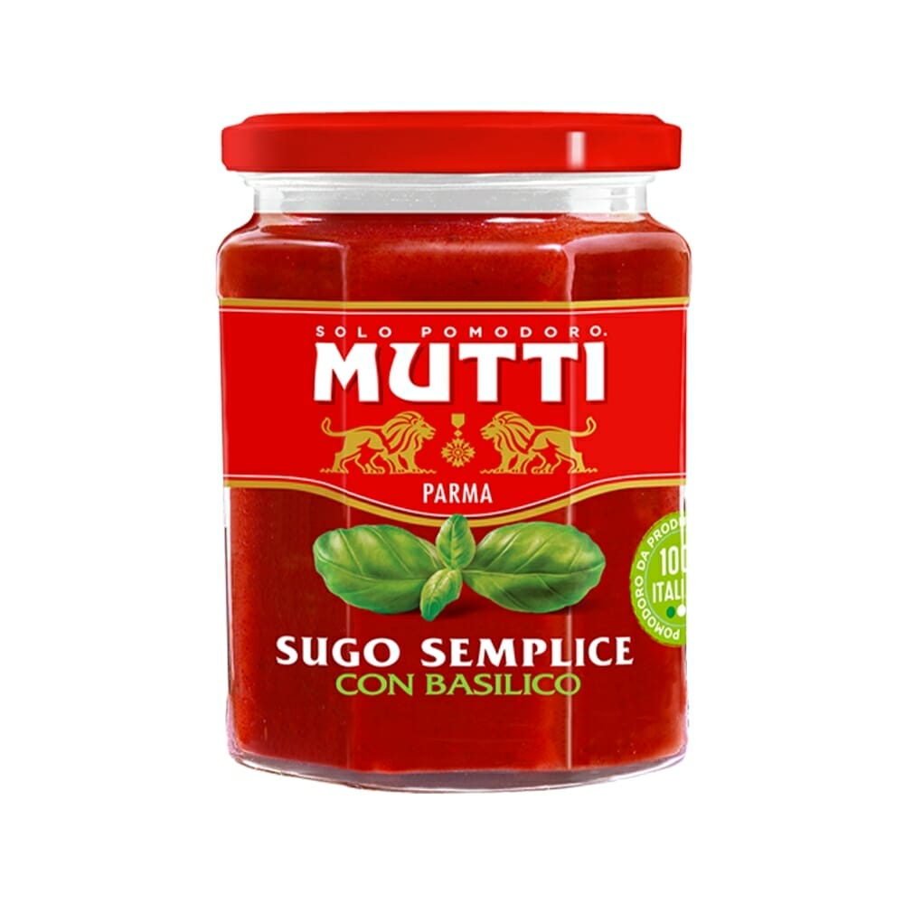 Mutti Sugo Pomodoro e Basilico - 280 gr