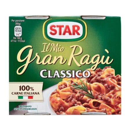 Star Gran Rag� Classico - 2 x 180 gr