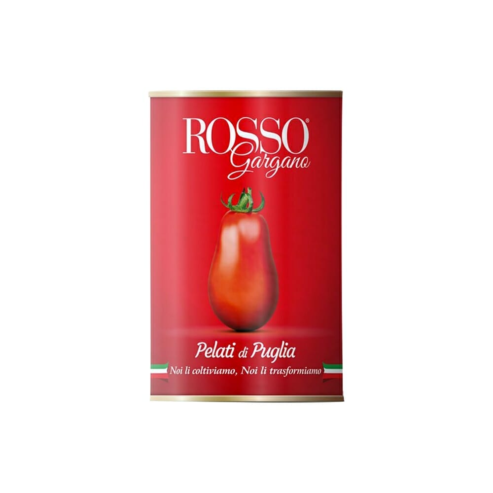 Rosso Gargano Peeled Tomatoes - 400 gr - Vico Food Box