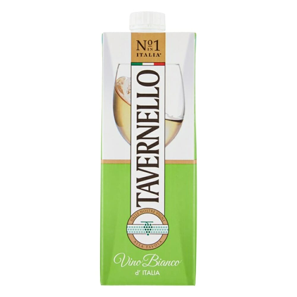 Tavernello Vino Bianco Brik - 1 L