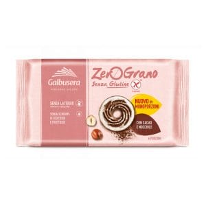 Galbusera Zerograno Biscotti con Nocciola e Cacao Senza Glutine - 220 gr