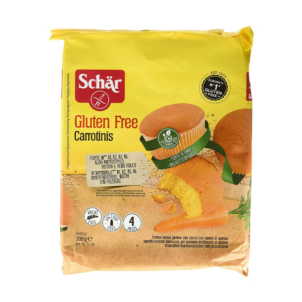 Schar Carrotinis Merendine Senza Glutine - 200 gr