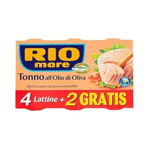 Rio Mare Tonno Olio d'Oliva - 6 x 80 gr