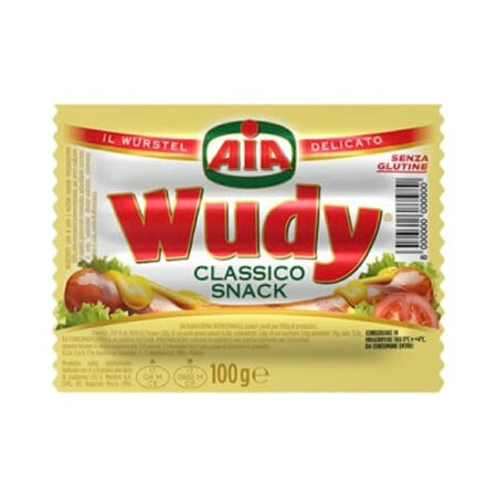 Aia Wudy Wurstel Snack Classico - 100 gr