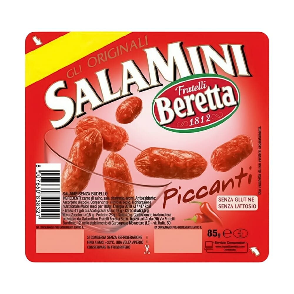 Beretta Salamini Piccanti - 85 gr