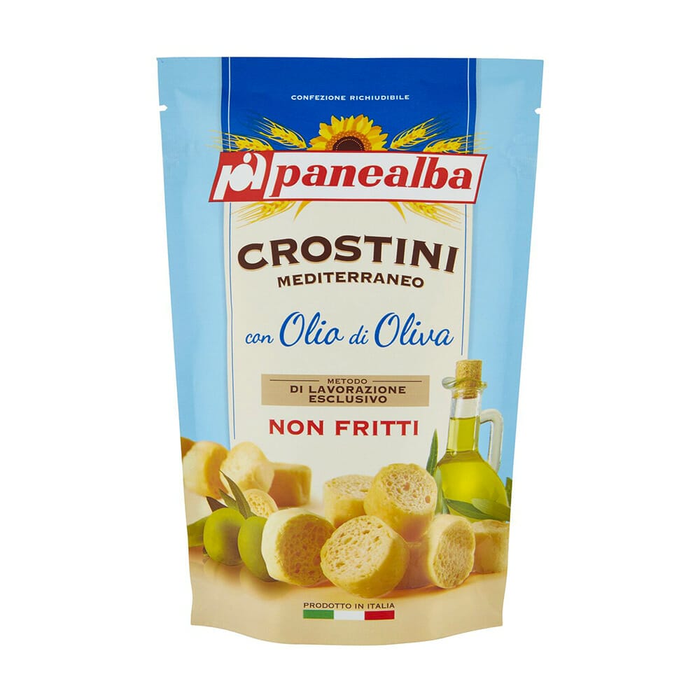 Panealba Crostini Gusto Mediterraneo - 100 gr