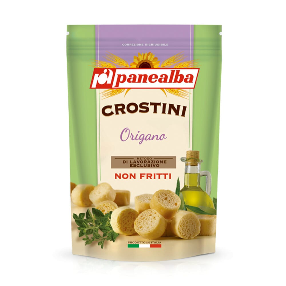 Panealba Crostini Gusto Origano - 100 gr