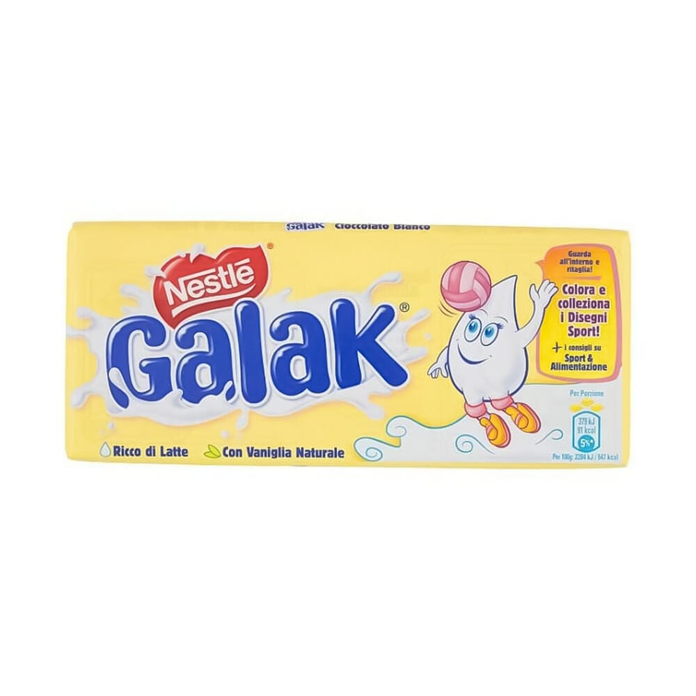 Nestle Galak White Chocolate - 100 gr 🚚🍫 Europe and UK