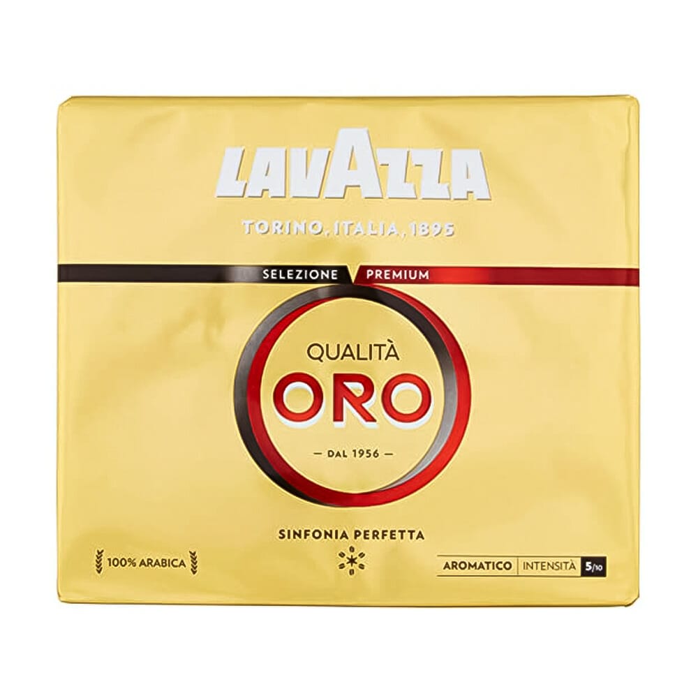 Lavazza Caffe Macinato Qualita Oro - 2 x 250 gr - Vico Food Box