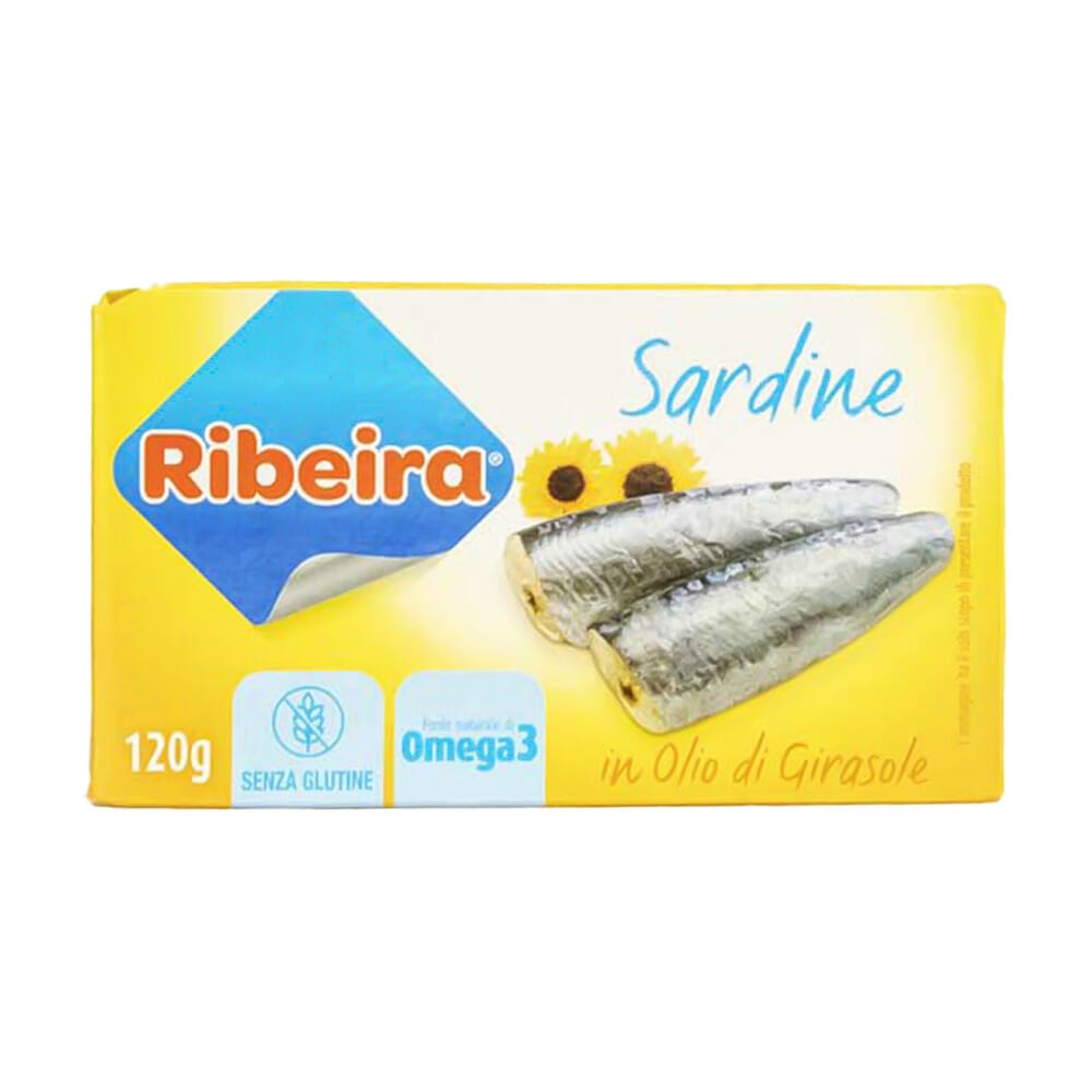 Ribeira Sardine in Olio di Girasole - 120 gr