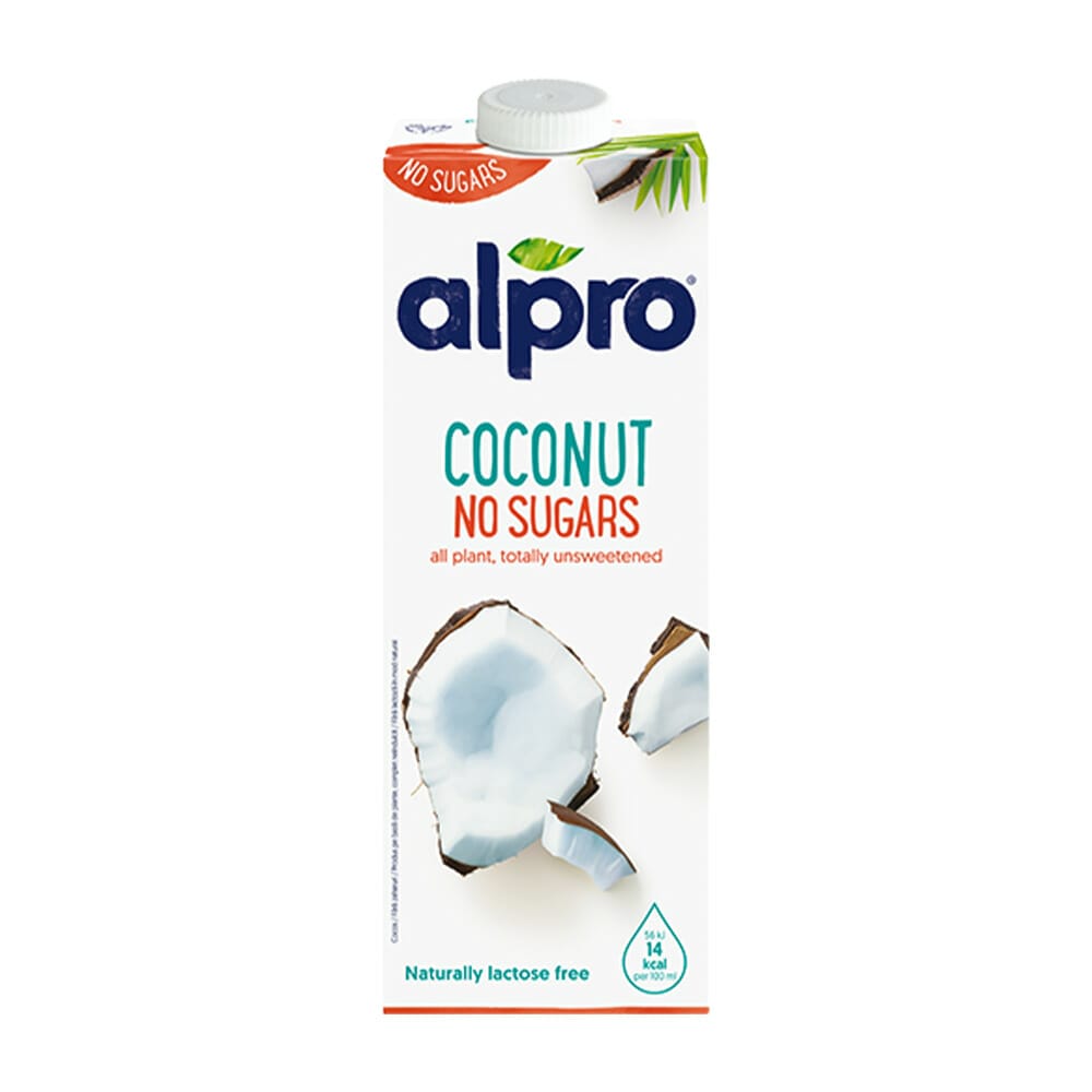 Alpro Coconut Drink Sugar Free - 1 L 🚚 Europa and UK