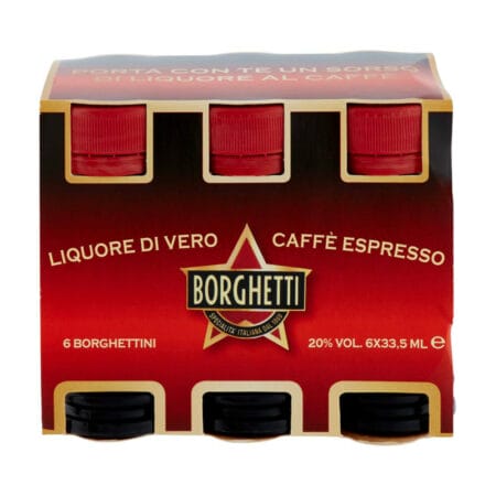 Borghetti Liquore di Vero Caffe - 6 x 33,5 ml