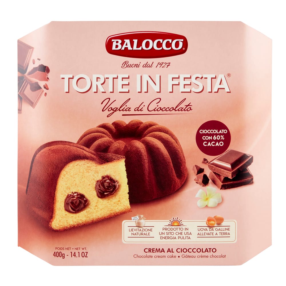 Balocco Torte in Festa Cioccolato - 400 gr