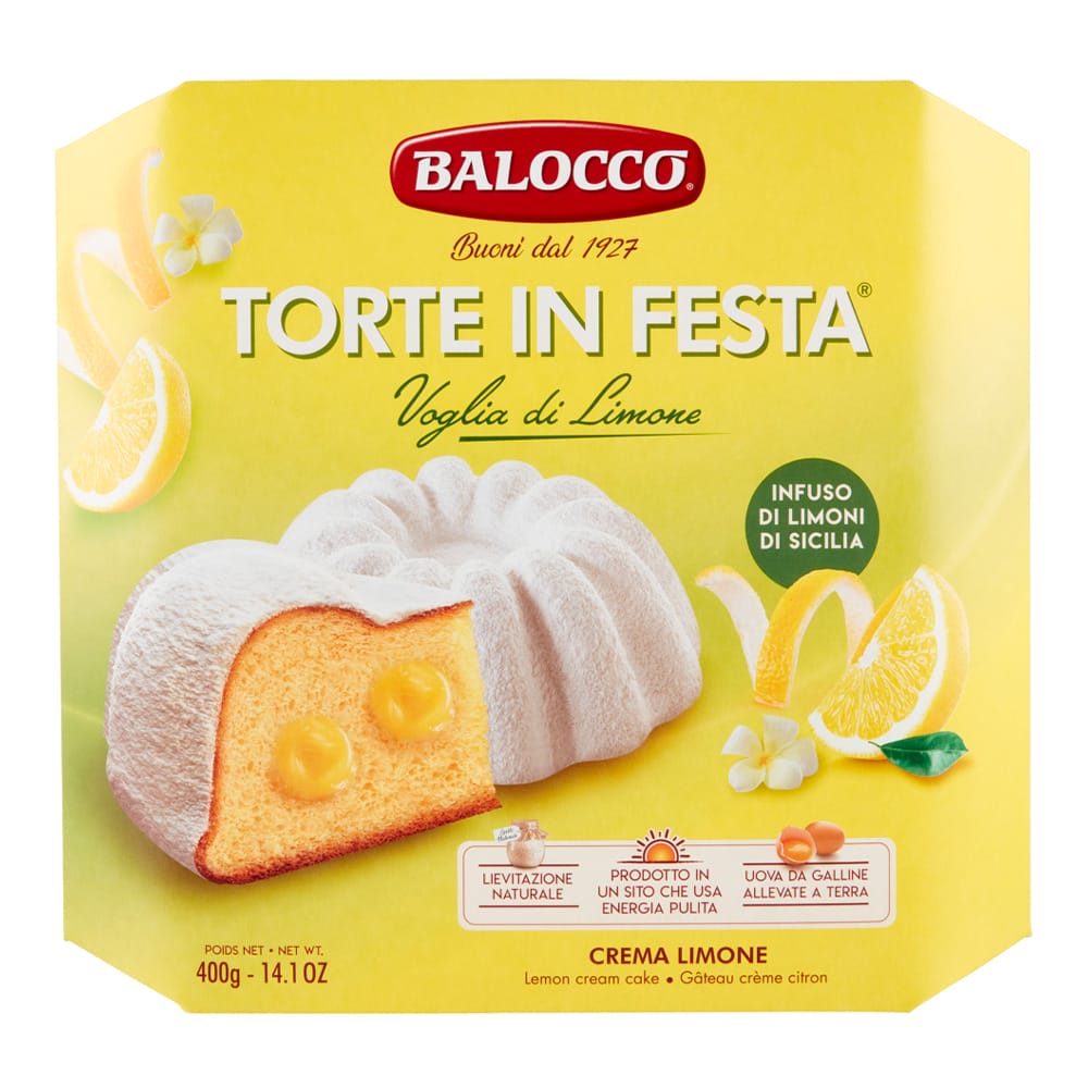 Balocco Torte in Festa Limone - 400 gr
