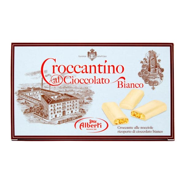 Strega Alberti Croccantino al Cioccolato Bianco - 300gr