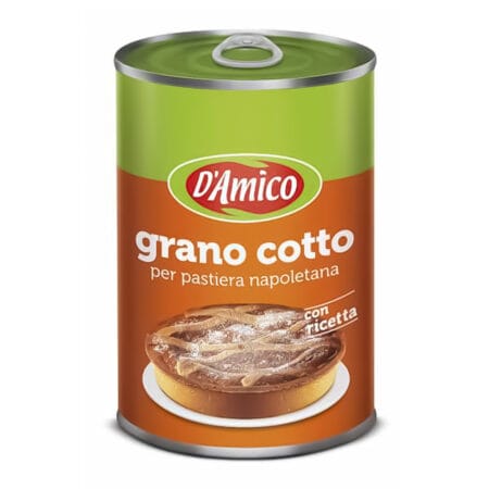D'Amico Grano Cotto per Pastiera in Latta - 420 gr