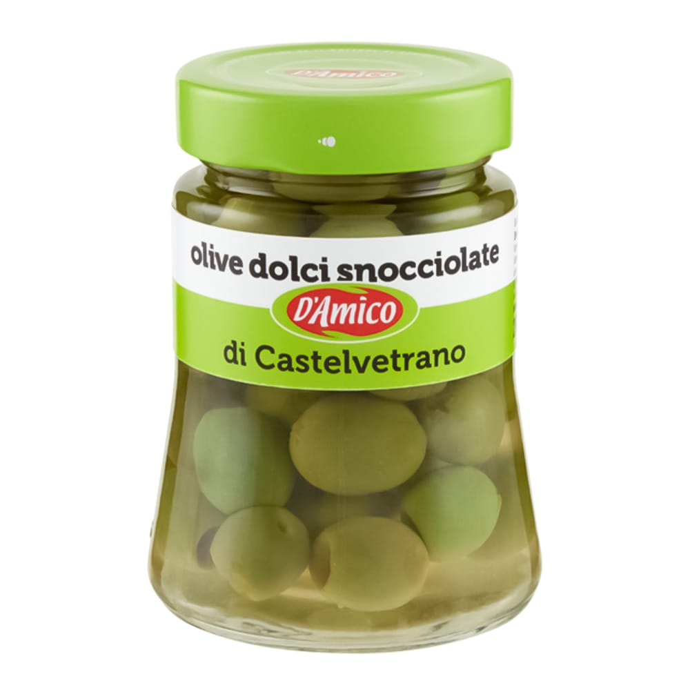 D'Amico Olive Dolci Snocciolate di Castelvetrana - 290 gr