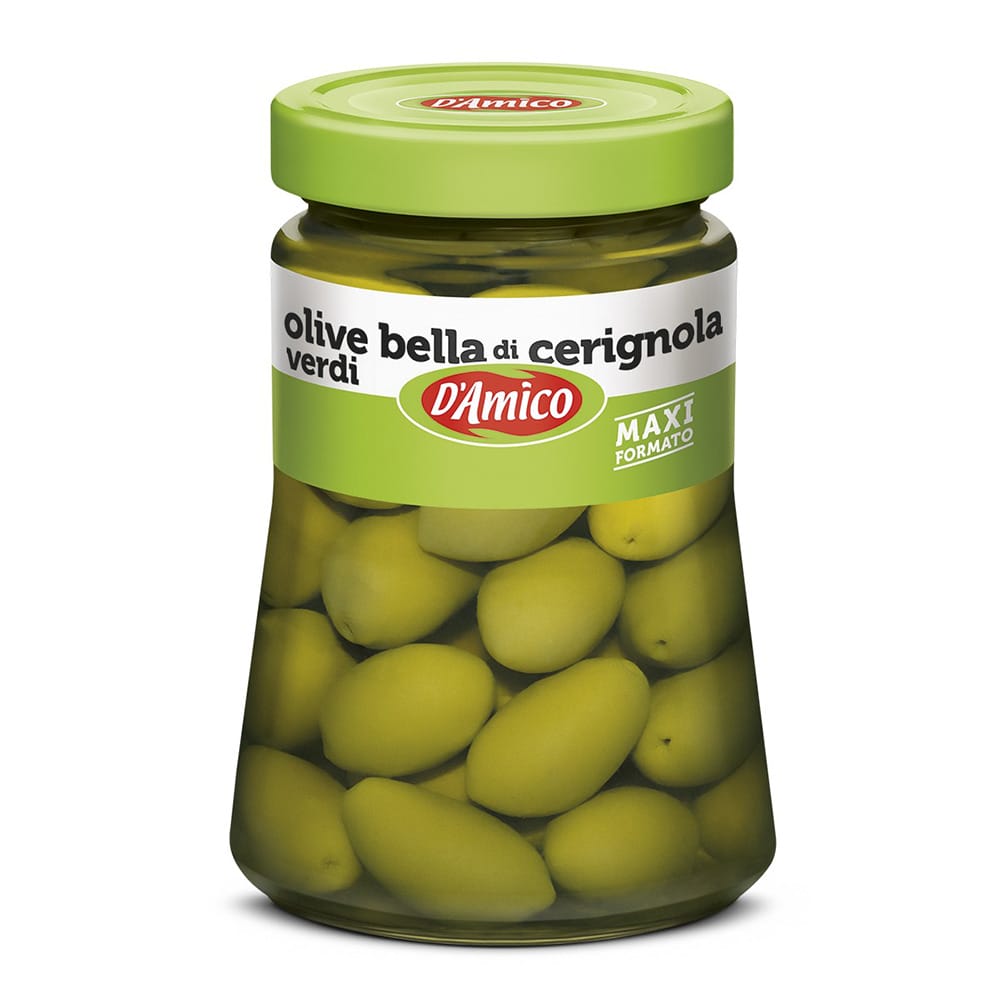 D'Amico Olive Verdi Belle di Cerignola - 730 gr
