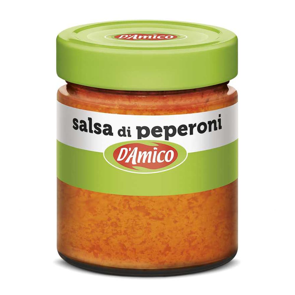 D'Amico Salsa Pronta di Peperoni - 130 gr