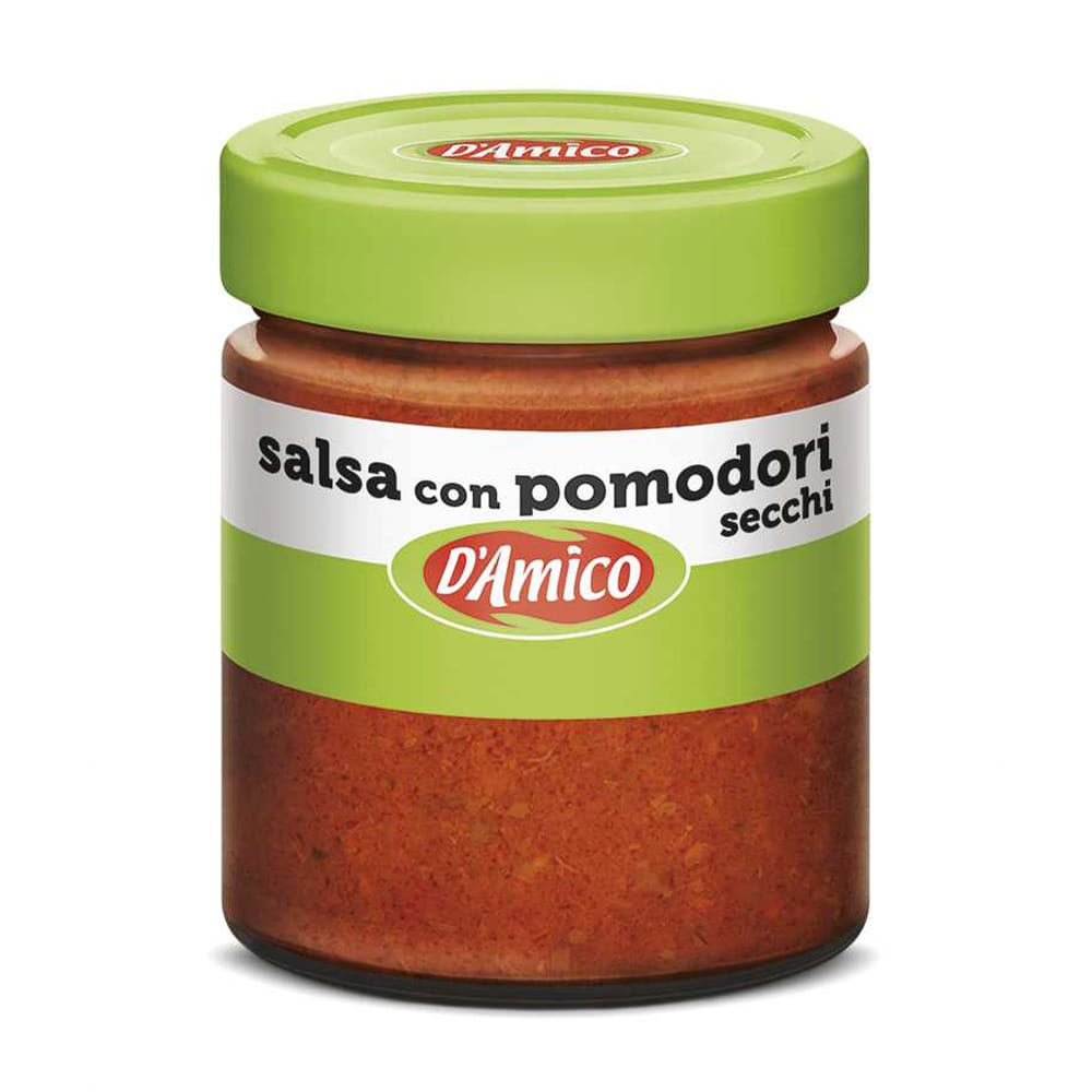 D'Amico Salsa Pronta con Pomodori Secchi - 130 gr