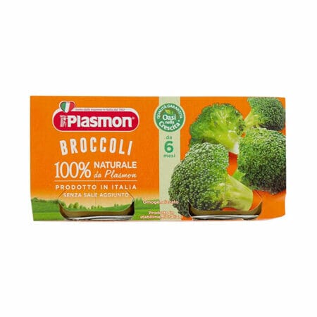 Plasmon Omogeneizzato Broccoli 6 Mesi - 2 x 80 gr