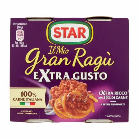 Star Gran Ragu Extra Gusto - 2 x 180 gr