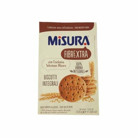 Misura Fibrextra Biscotti Integrali - 330 gr