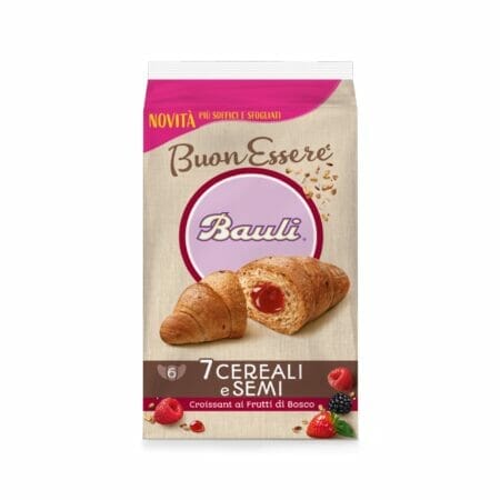 Bauli Il Croissant ai 7 Cereali Frutti di Bosco e Semi - 270 gr