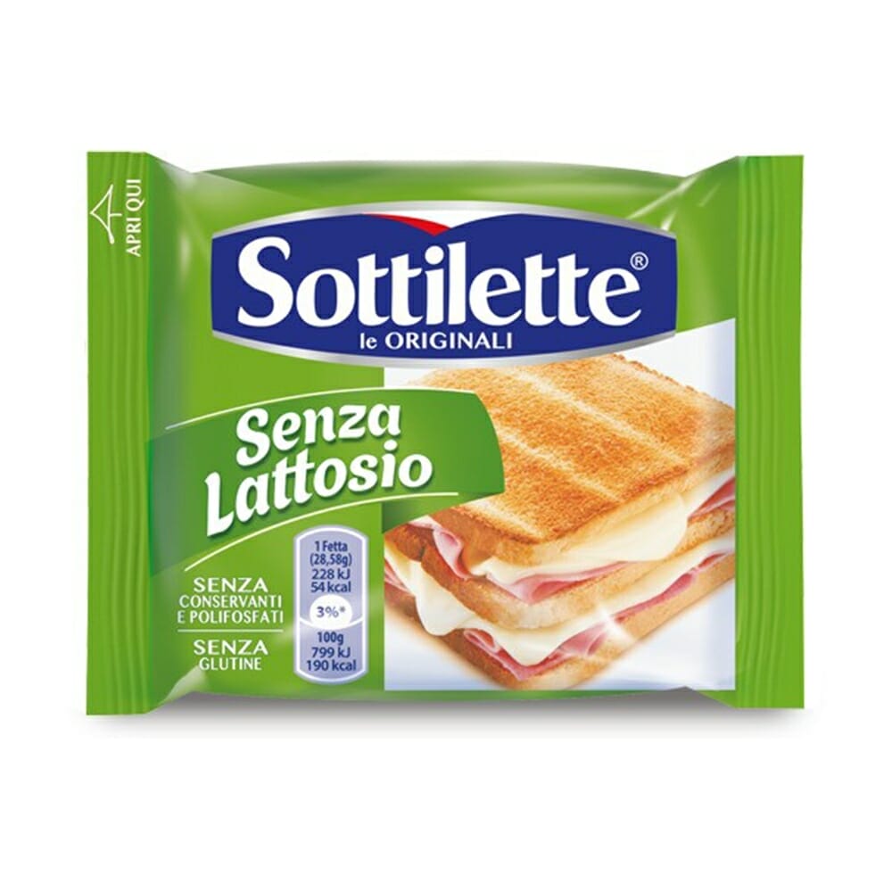 Kraft Sottilette Sliced Cheese Lactose Free - 185 gr