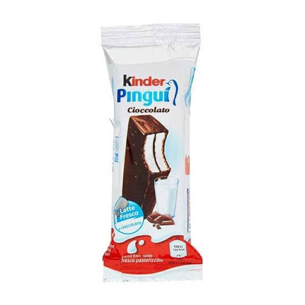 Kinder Pingui Chocolate Snack - 4 x 30 gr