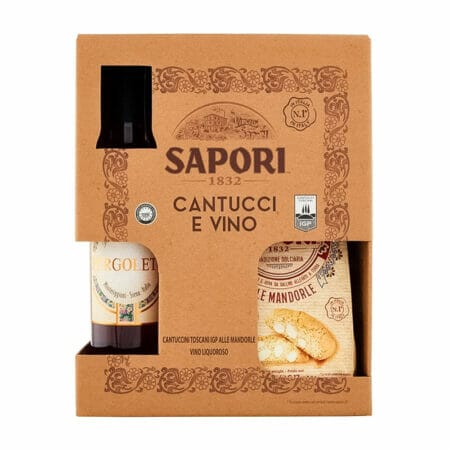 Sapori Confezione Cantucci e Vin santo - 550 gr