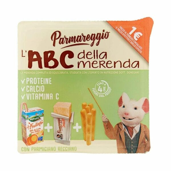 Parmareggio ABC della Merenda Kase-Snack - 155 gr