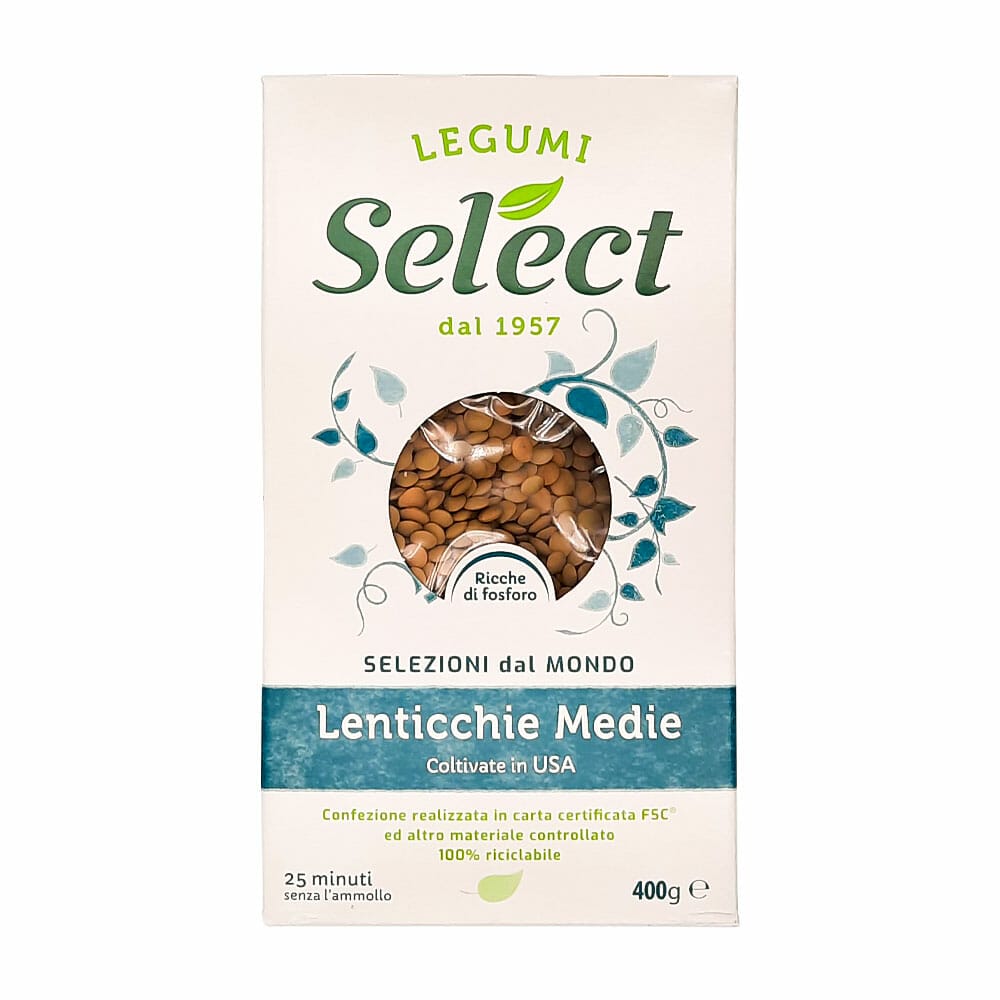 Select Lenticchie Medie - 400 gr