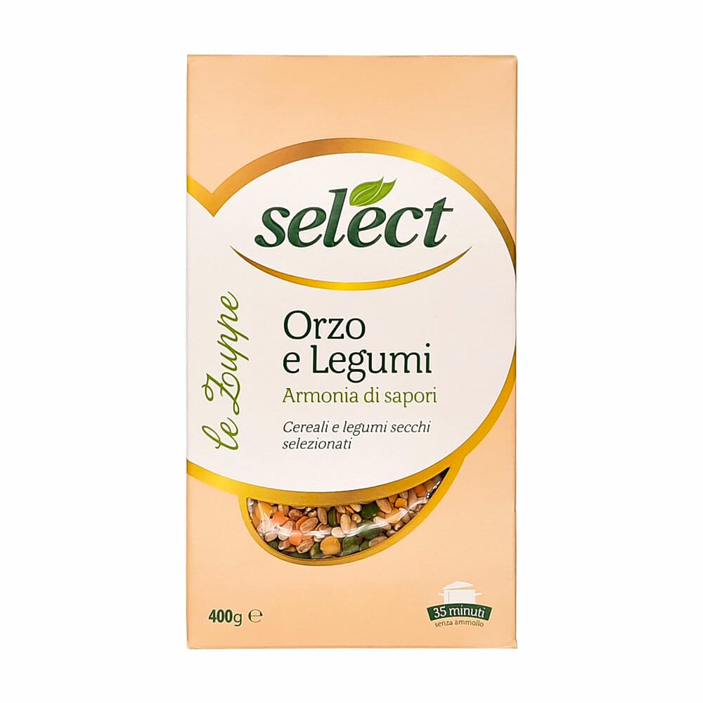 Select le Zuppe Orzo e Legumi - 400 gr